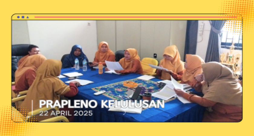 Persiapan Pengumuman Kelulusan Peserta Didik Kelas XII